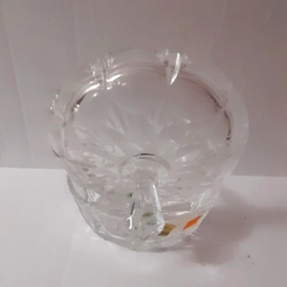 Echt bleikristall candy dish